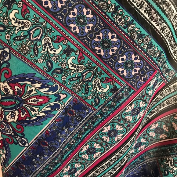 CATHERINES Open Front Cardigan Kimono Bohemian Tunic Blouse Women’s Plus Size 4X - Picture 4 of 16